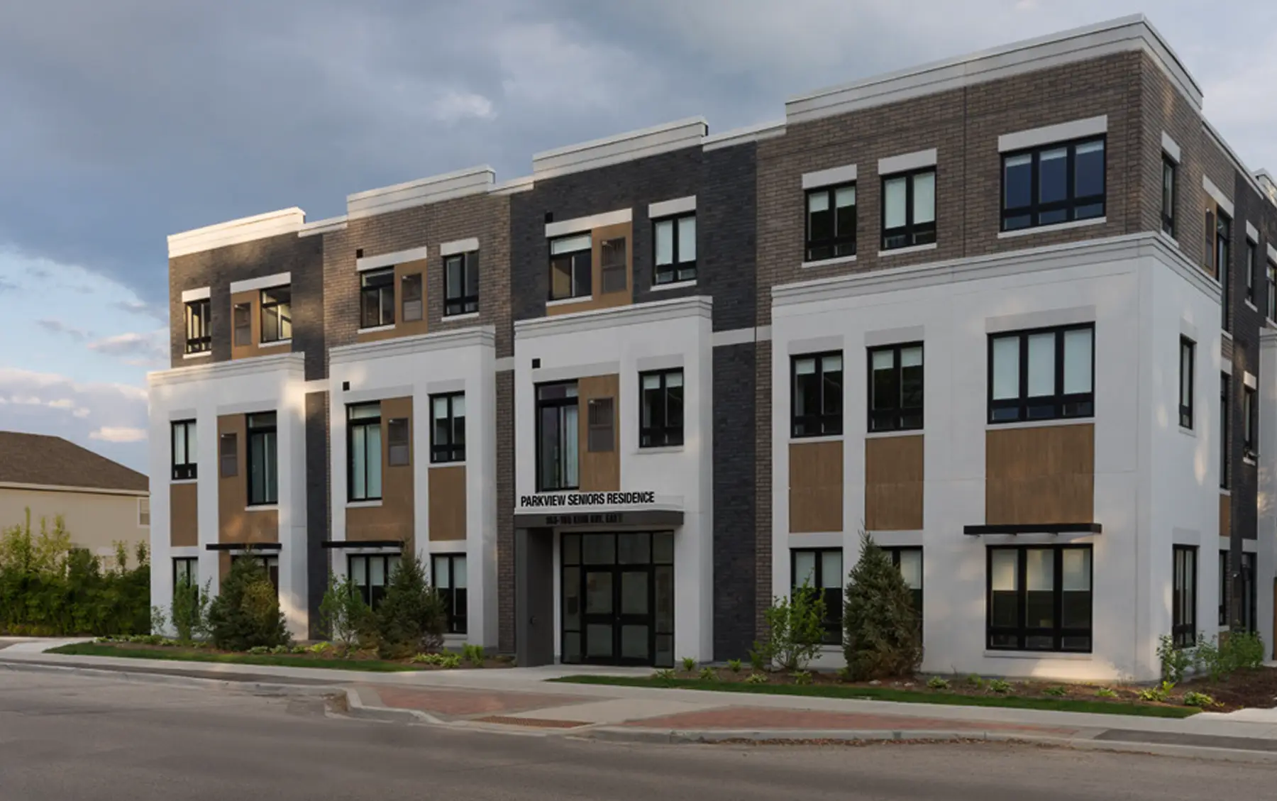Rendering of Parkview Seniors project - EIFS Council of Canada